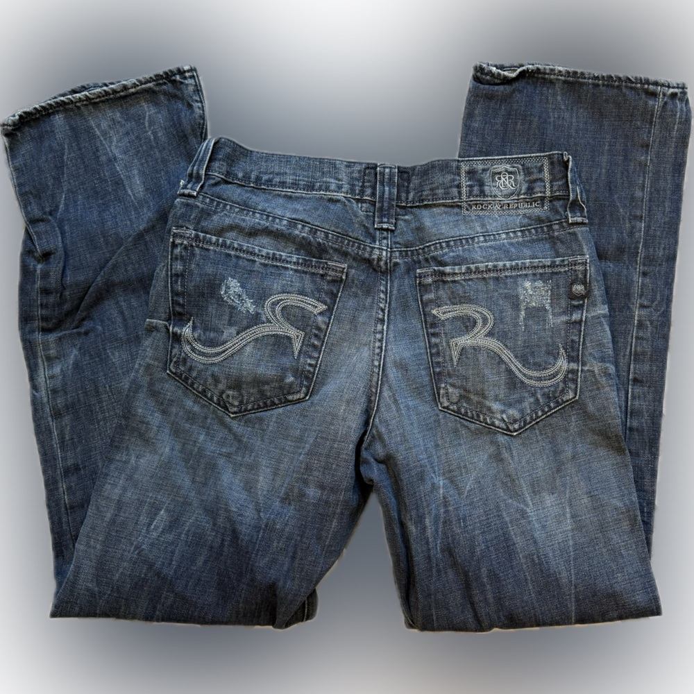 ROCK & REPUBLIC Neil Straight Jeans